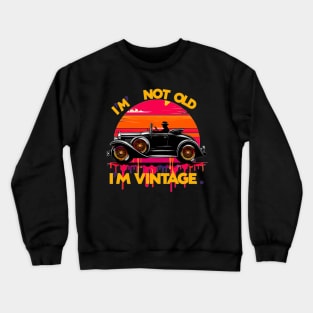 Vintage Car Crewneck Sweatshirt